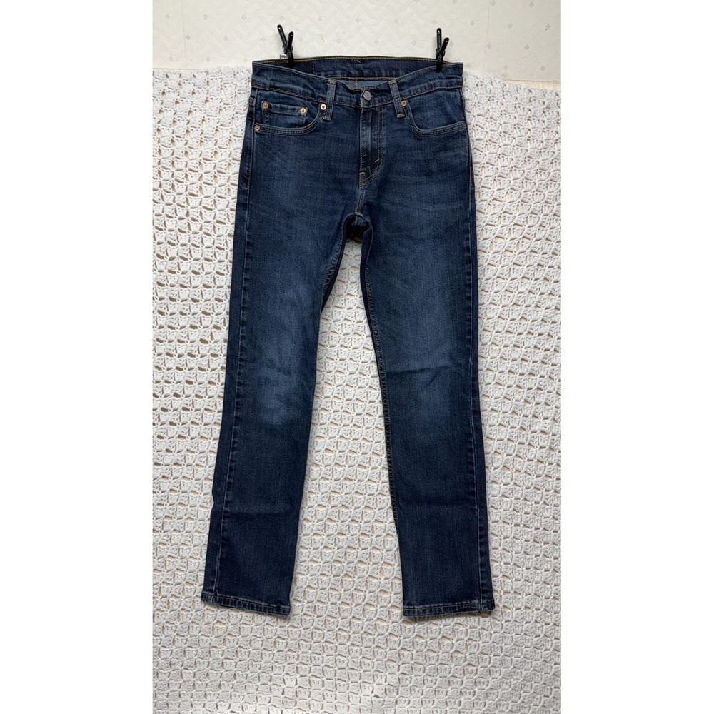 Levis 511 Jeans Mens Size 29x32 Fits W29 L30 Blue Denim Slim Straight